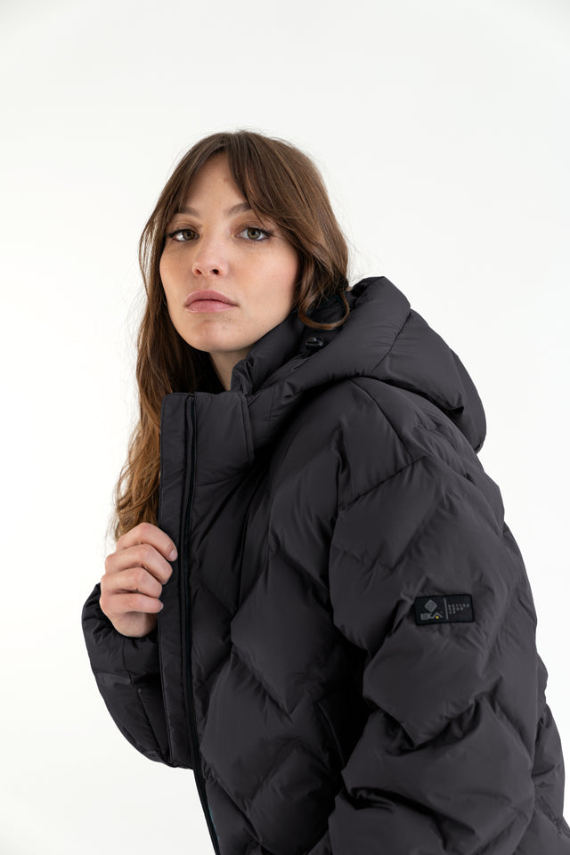 Laser Quilted Cropped Jacket